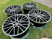 Load image into Gallery viewer, 21" OEM Porsche Cayenne Turbo GT Genuine RS Spyder Wheels Rims 21