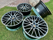 Load image into Gallery viewer, 21" OEM Porsche Cayenne Turbo GT Genuine RS Spyder Wheels Rims 21