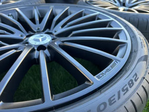 21" OEM Mercedes S-Class S580 Genuine AMG Wheels Rims Tires 21 S Class